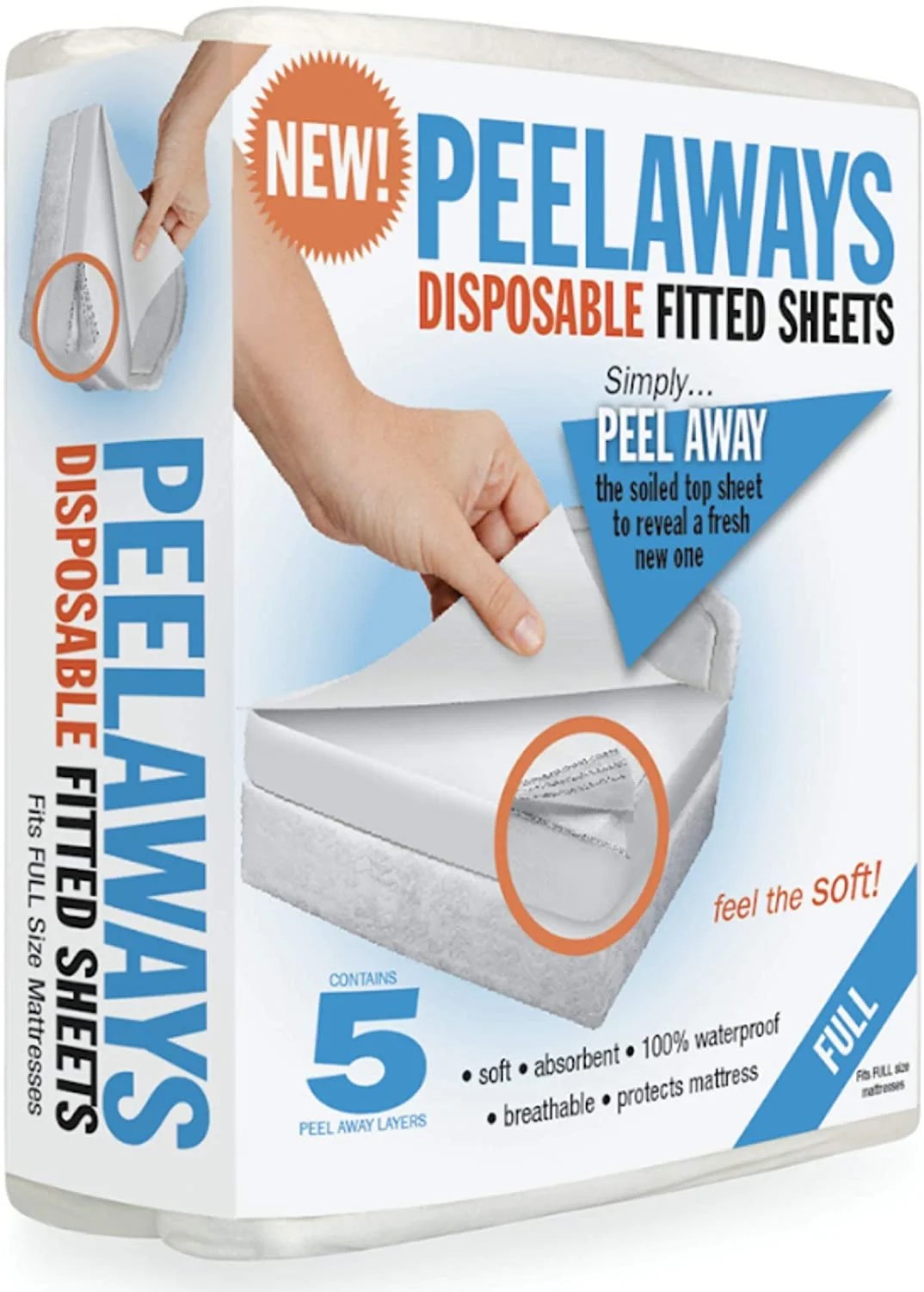 Editorial reviews & ratings for mattresses. PEELAWAYS Incontinence Mattress Protector Disposable ...