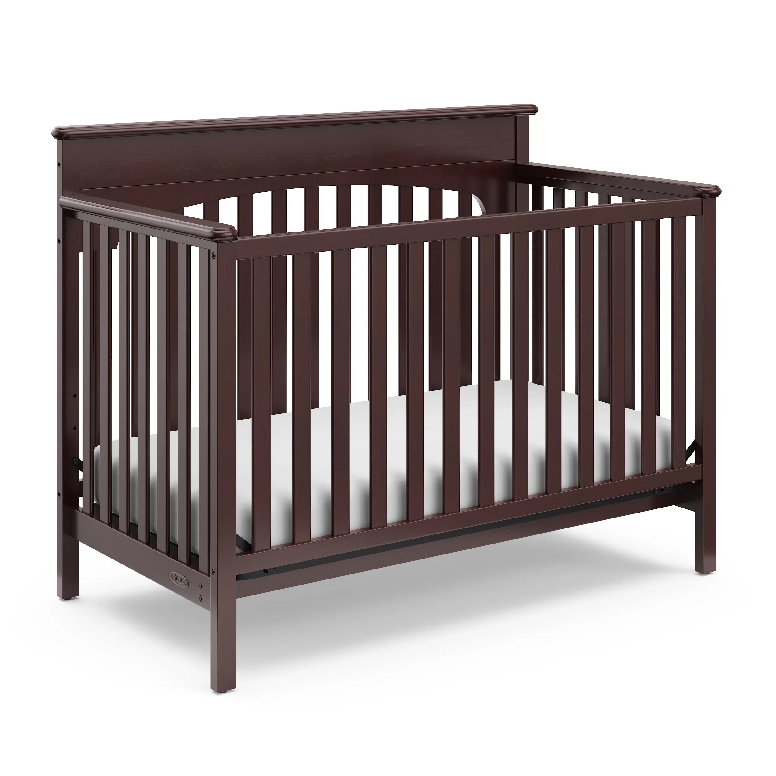 Baby care manuals and parenting free pdf instructions. Graco Lauren 4 In 1 Convertible Crib Espresso Walmart Com