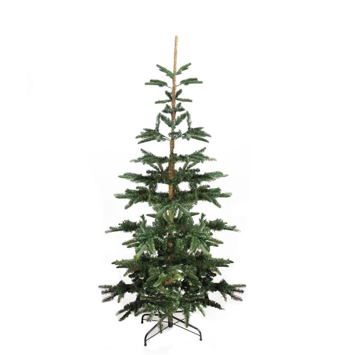 A stand of two to three trees adds the dimensi. 7 5 Layered Noble Fir Artificial Christmas Tree Unlit Walmart Com