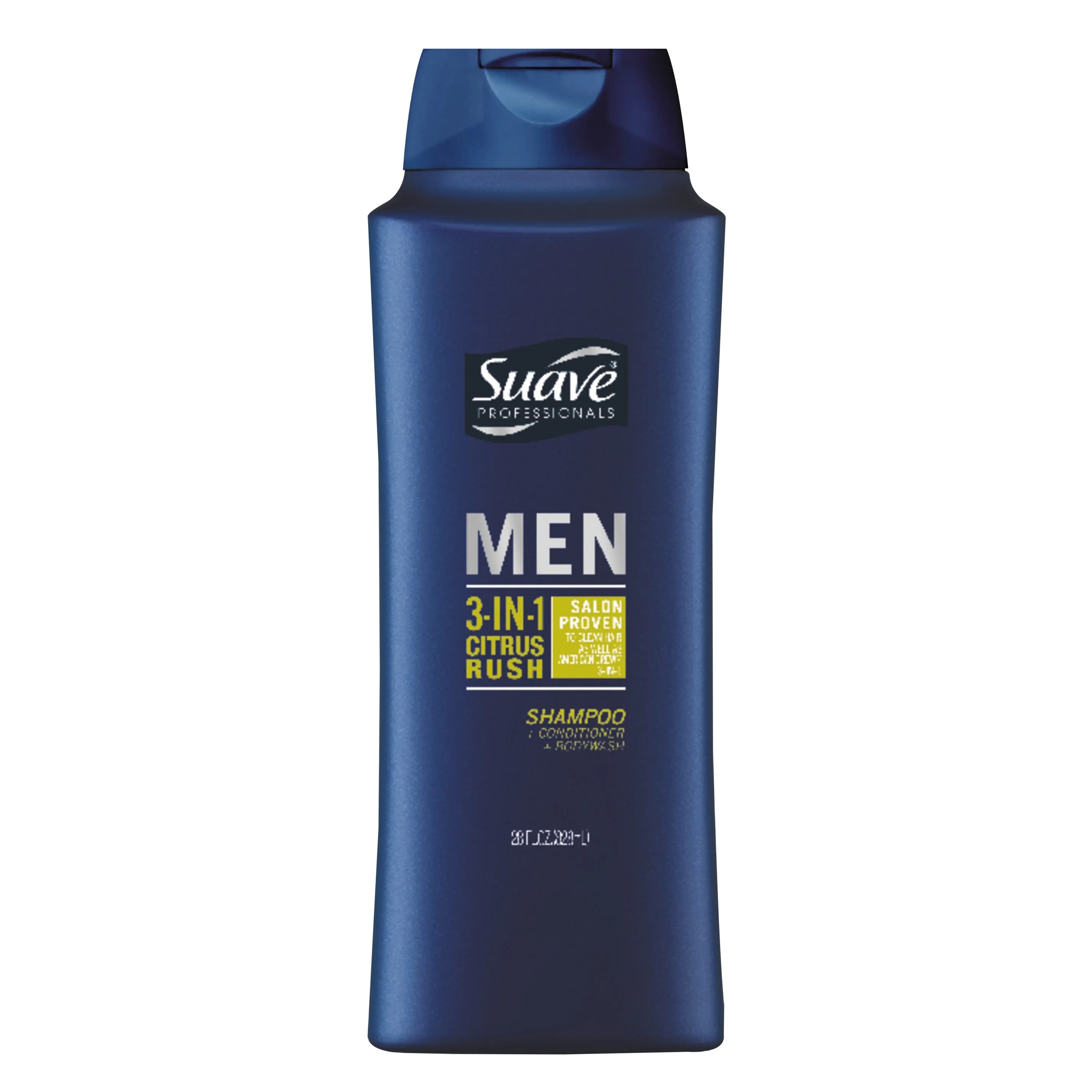 Suave men citrus rush 3-in-1 shampoo conditioner body wash 28 oz