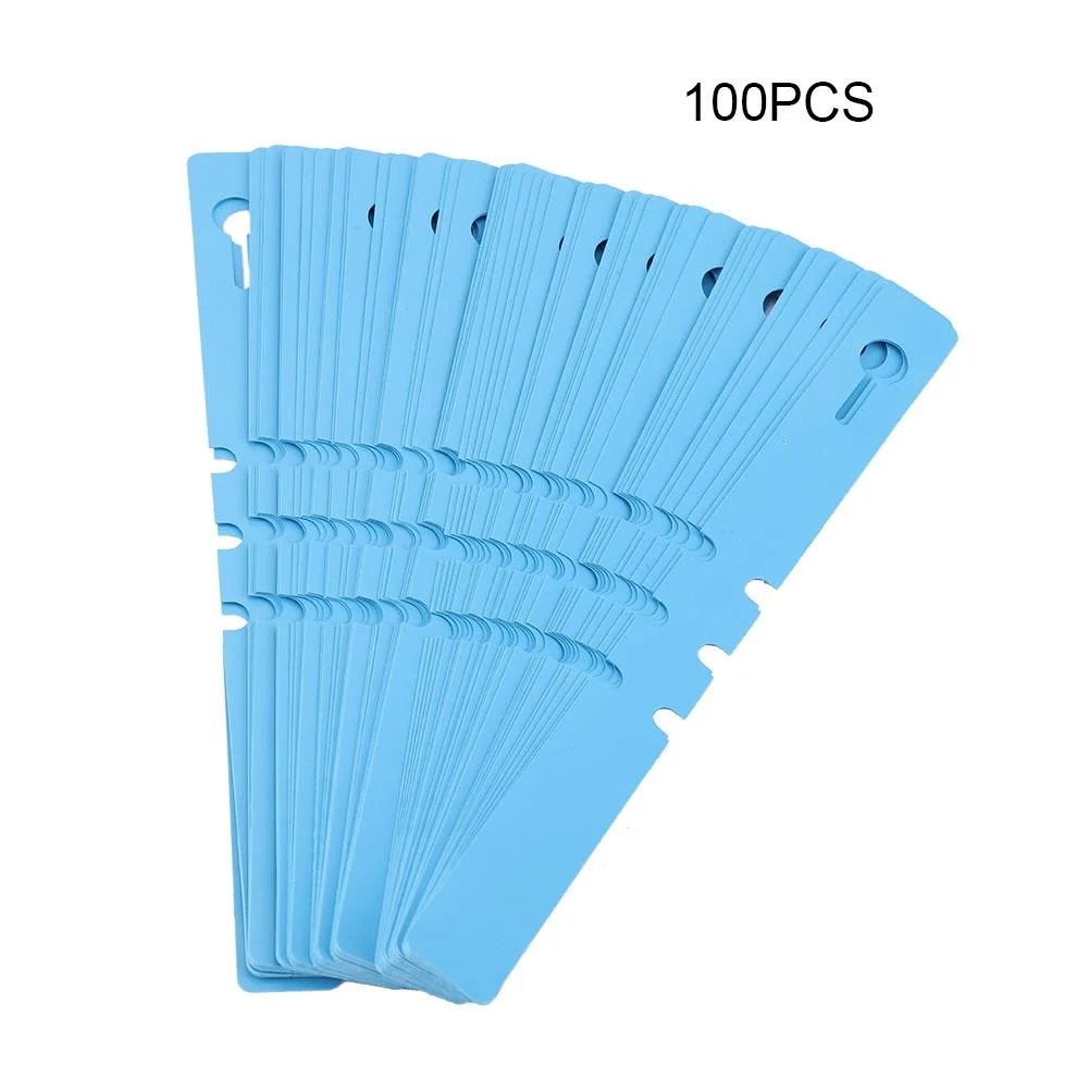 walfront 100pcs plant labels plant seed labels plant markers labels