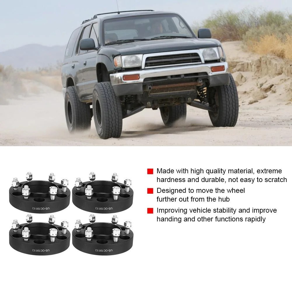 Wheel spacers for toyota tacoma