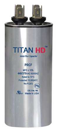Titan Hd Prcf25a Motor Run Capacitor 25 Mfd 440v Round