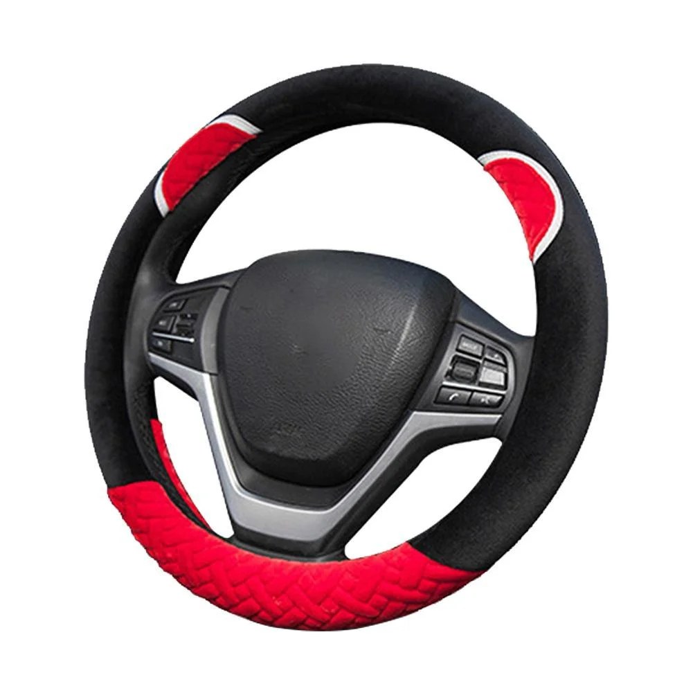 Car Logo Genuine Leather Steering Wheel Cover Pilsw 1xx Series 