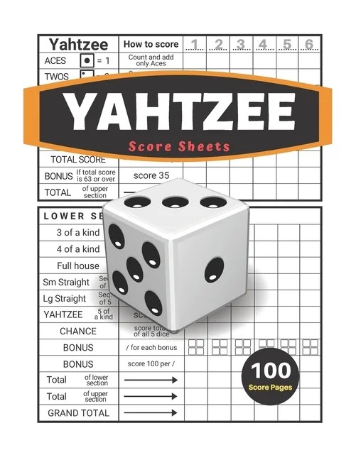 yahtzee score sheets v15 yahtzee score pads for dice yahtzee game