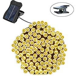lights string canopy solar fairy 200led patio waterproof landscape led garden 72ft xmas warm holiday tree ricky