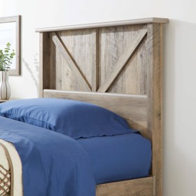 farmhouse headboard rustic gray twin modern homes better gardens barn wood bedroom door finish country decor walmart opens dialog displays