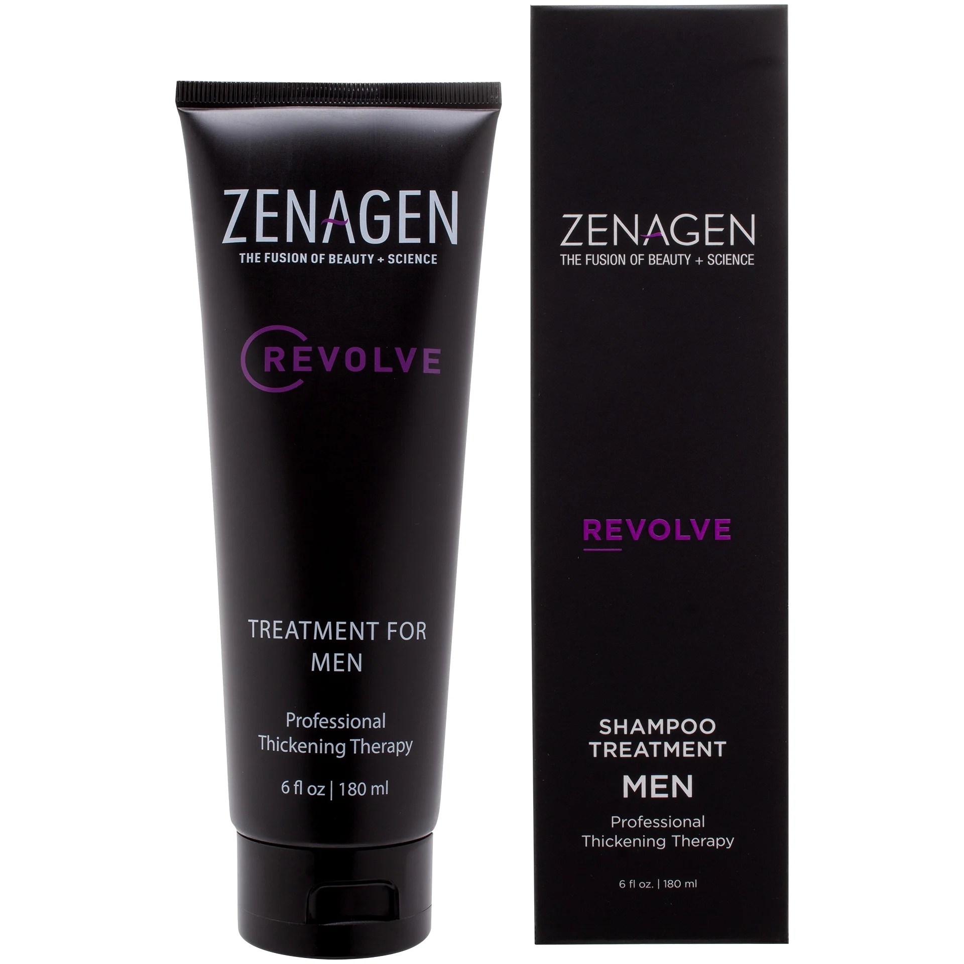 Zenagen revolve shampoo hair treatment for men, 6 oz