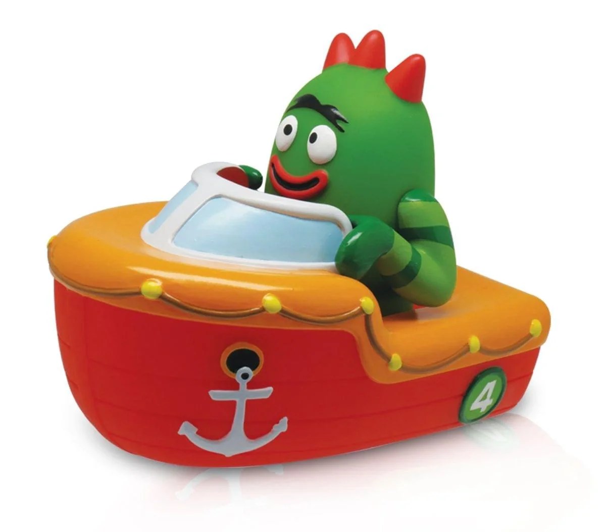 pix Yo Gabba Gabba Brobee Toy yo gabba gabba squeezy bath toy brobee boat walmart com