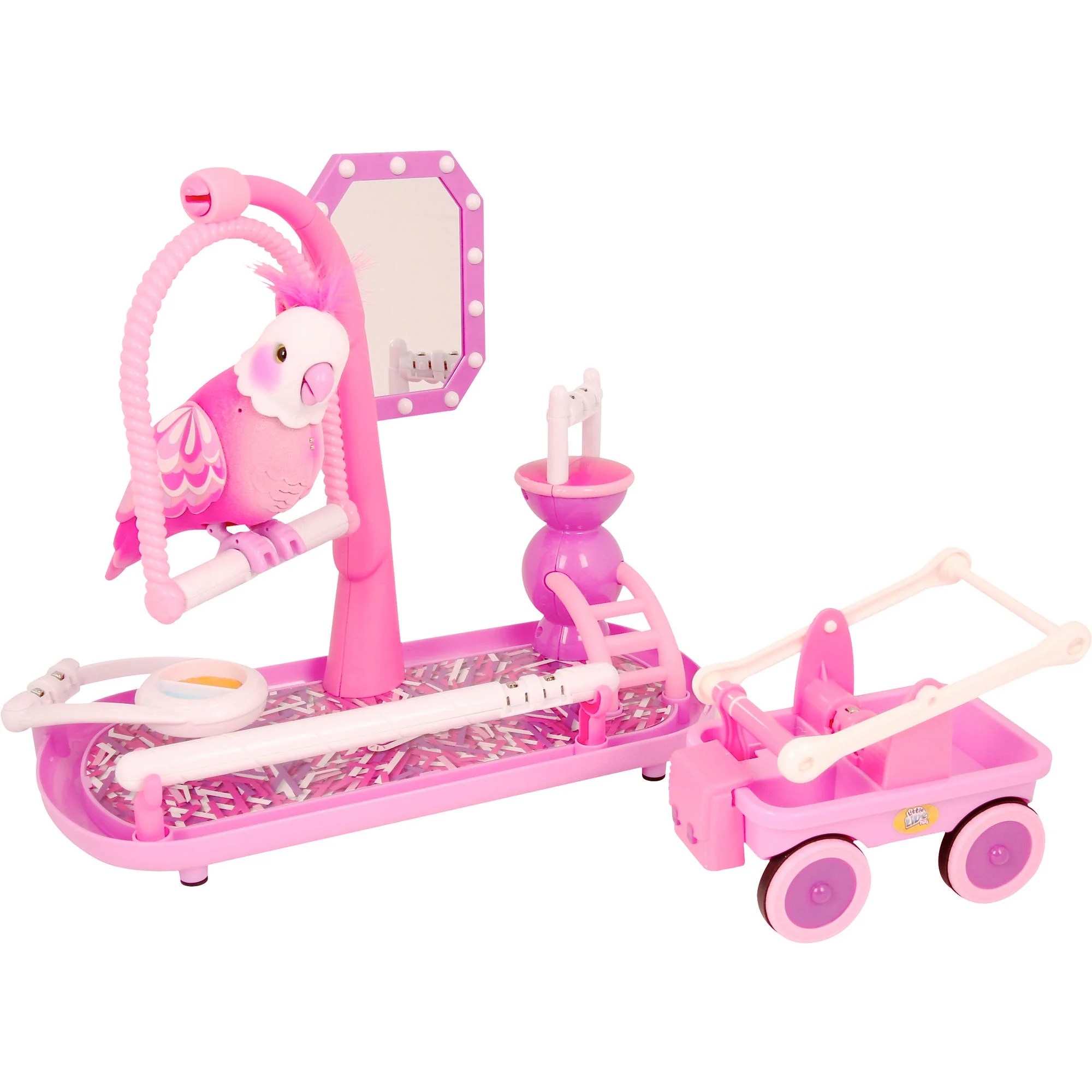 We eat certain types, like chickens and turkeys. Moose Toys Little Live Pets Season 3 Clever Keet, Pink - Walmart.com
