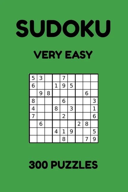 sudoku very easy 300 sudoku puzzles for beginners very easy sudoku puzzles for adults and kids with answers paperback walmart com walmart com
