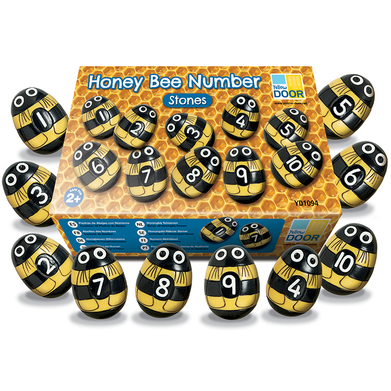 Learn how to exterminate bees and some information about them. Yellow Door Honey Bee Number Stones Set Of 20 Walmart Com