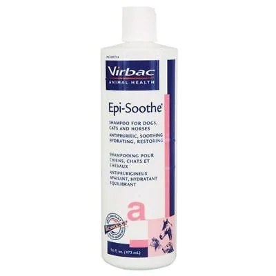 Epi soothe shampoo dogs cats horses antipruritic dry itchy sensitive