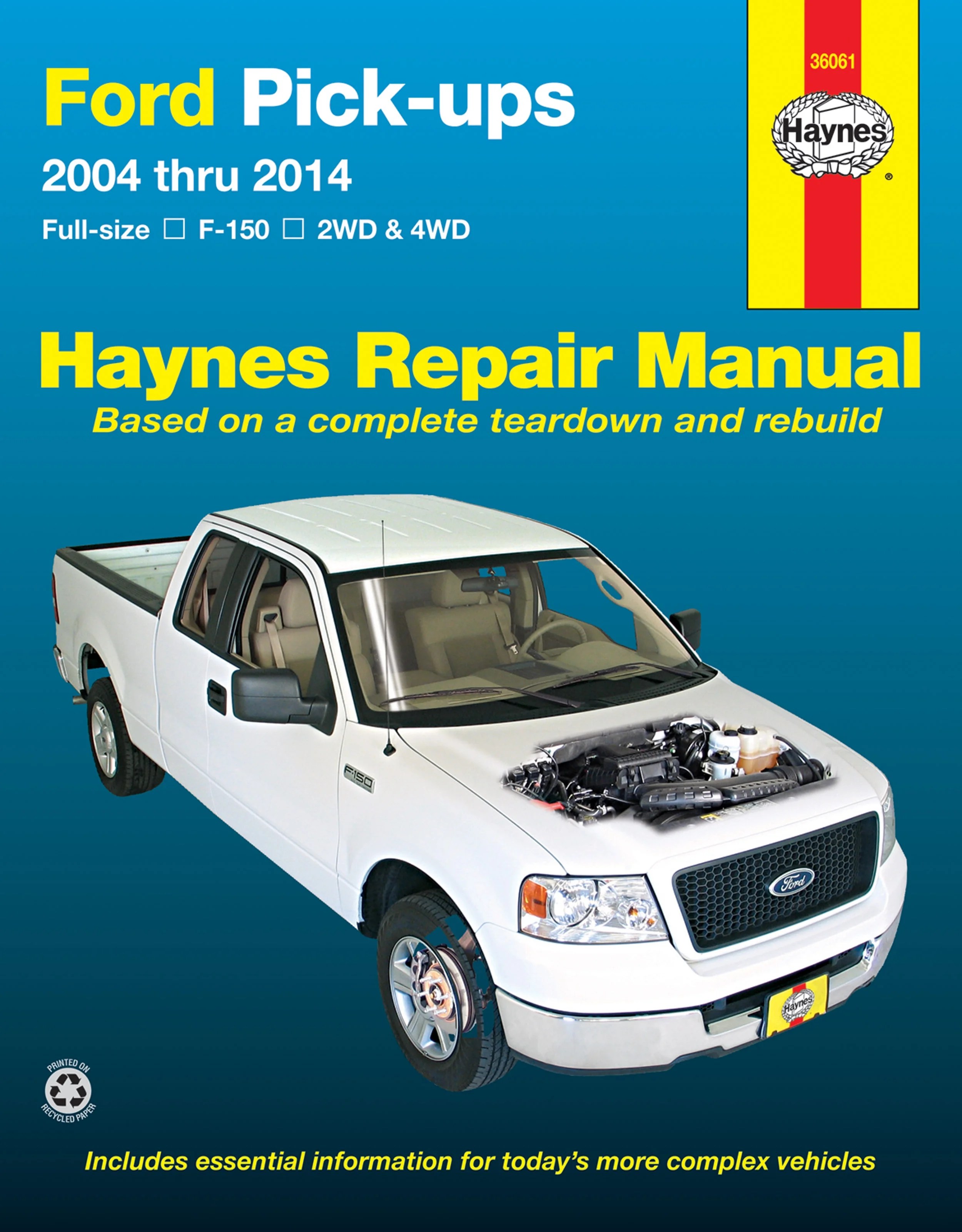 A ford manual clutch uses a cable or series of rods to actuate the clutch throughout bearing. Ford Full Size Gas F 150 2wd 4wd 04 14 Haynes Repair Manual Does Not Include F 250 Super Duty Or Diesel Models Does Not Include Info Specific To F 150 Heritage Lightning Or Raptor Models