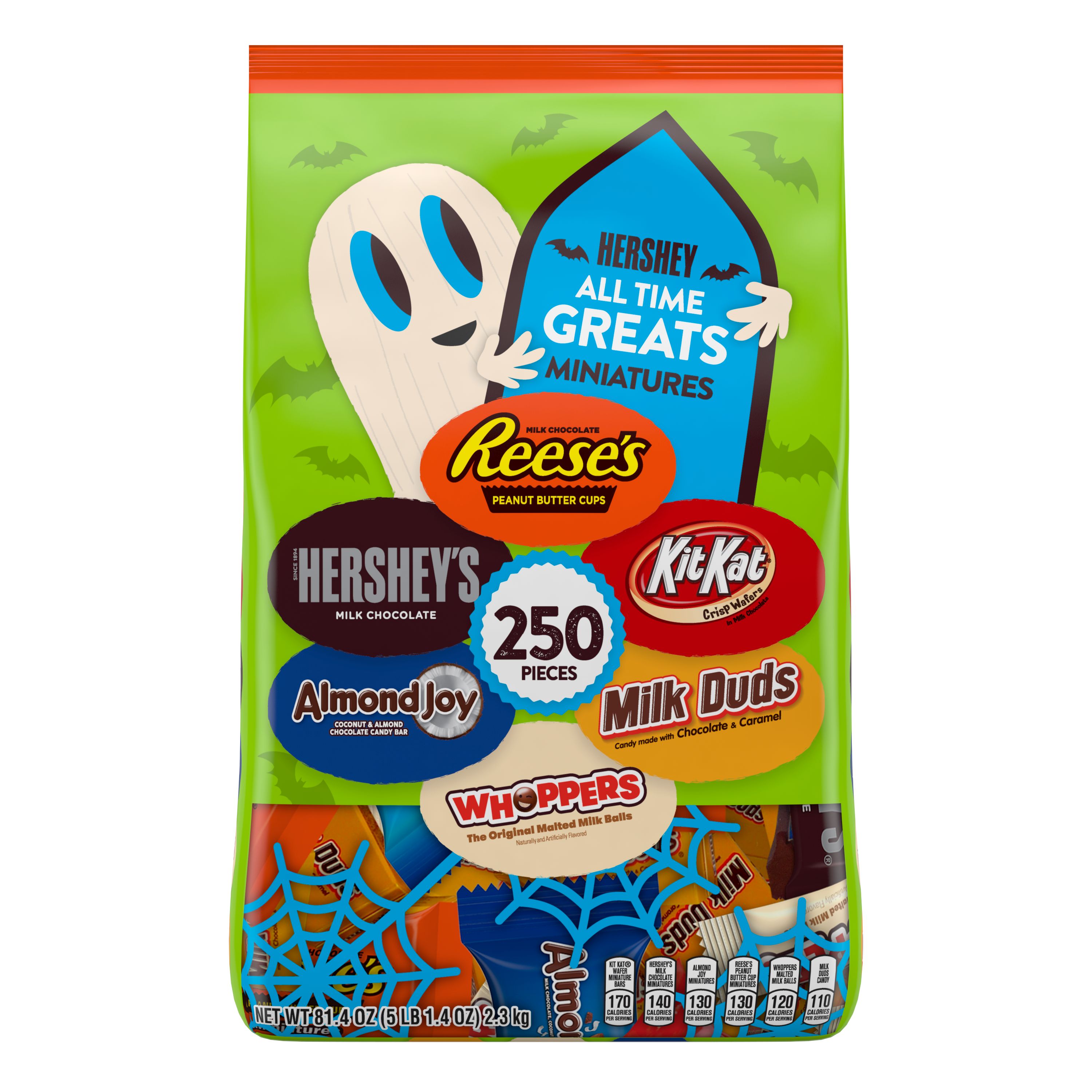 Hershey, Halloween All Time Greats Candy Assortment, 250 ... Hershey, Halloween All Time Greats Candy Assortment, 250 ...