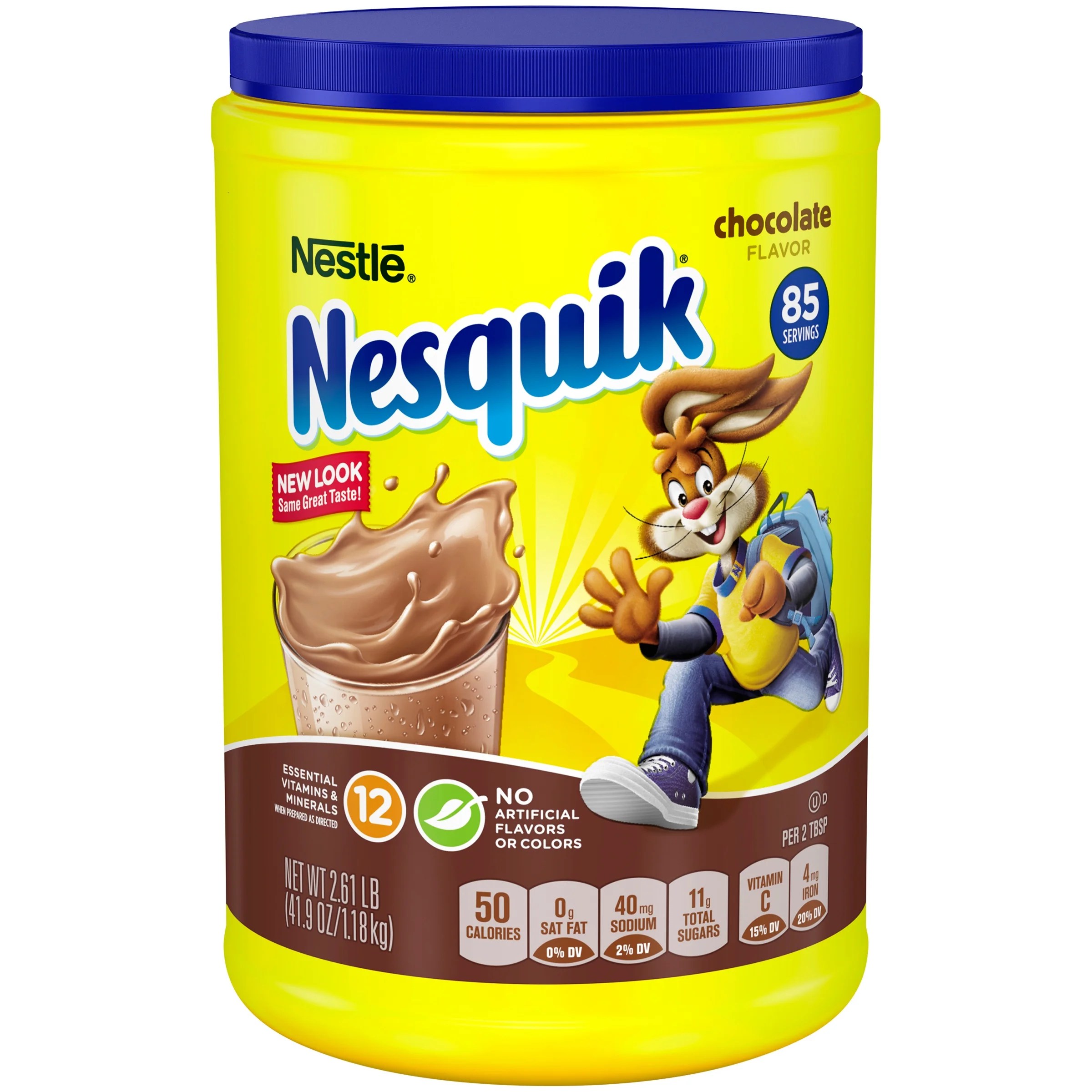 pics Nesquik Powder Calories nesquik chocolate powder 2 61 lb canister walmart com