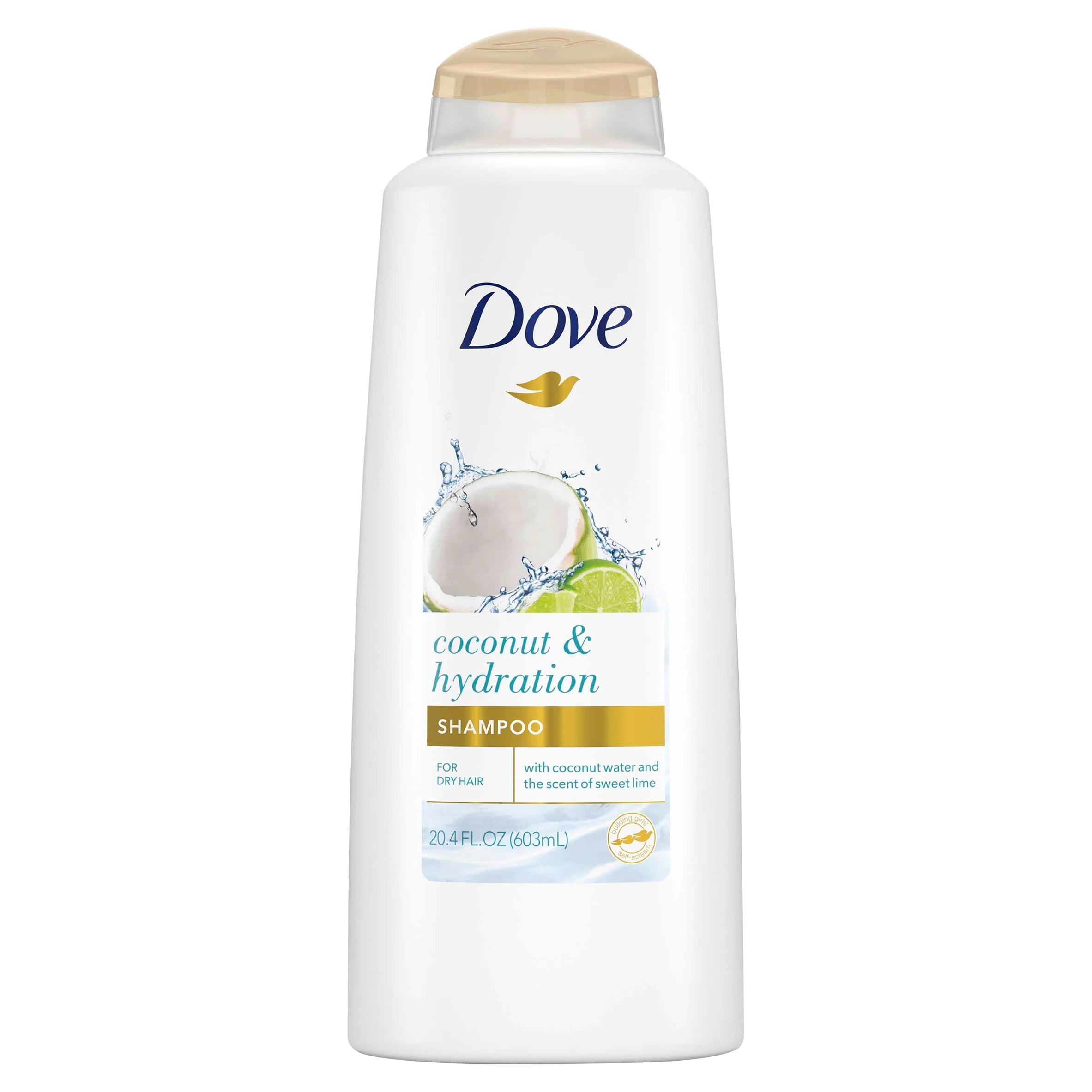 Dove coconut and hydration shampoo for dry hair 20.4 fl oz
