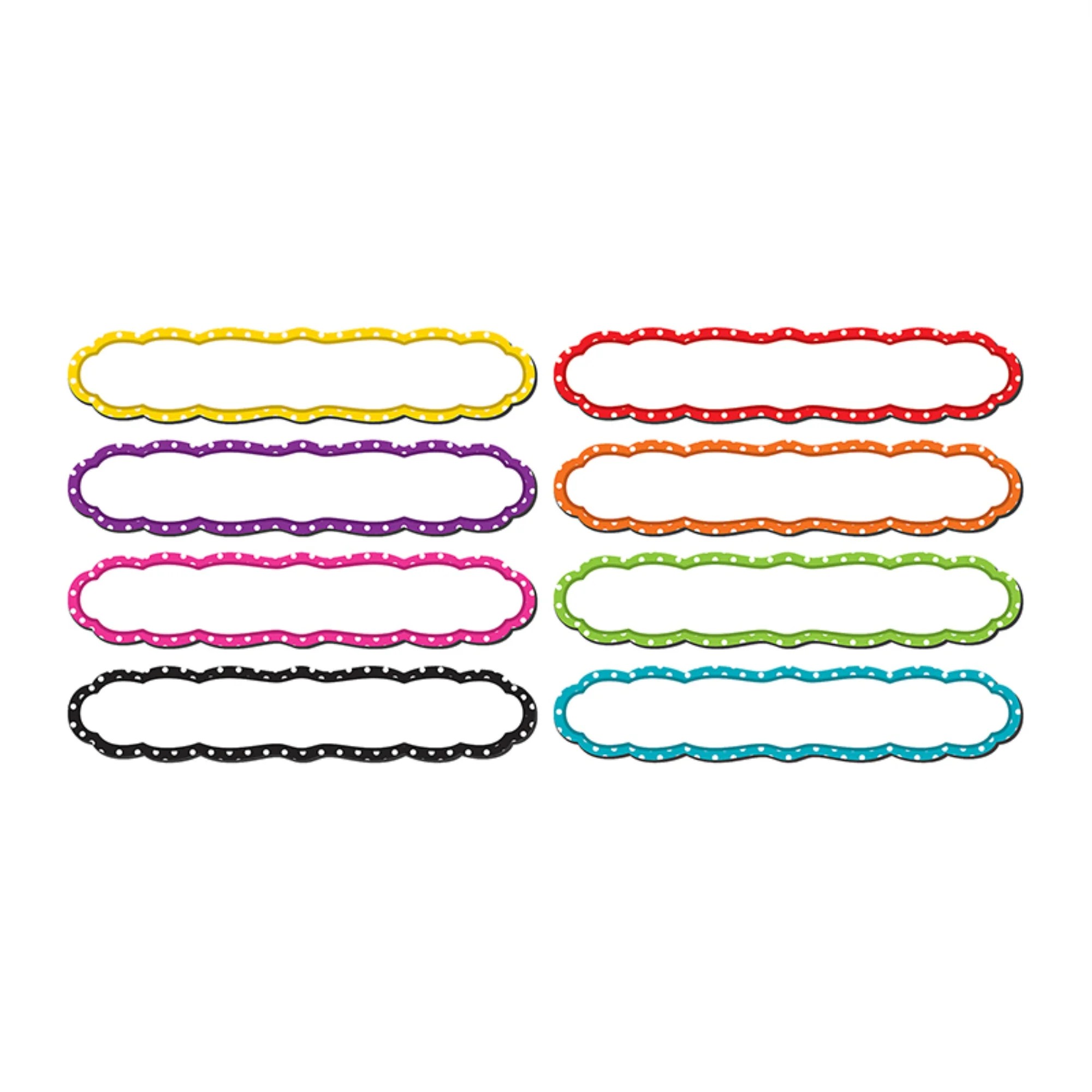 teacher created resources tcr77206 dots labels magnetic accents 8 set multicolor walmart com