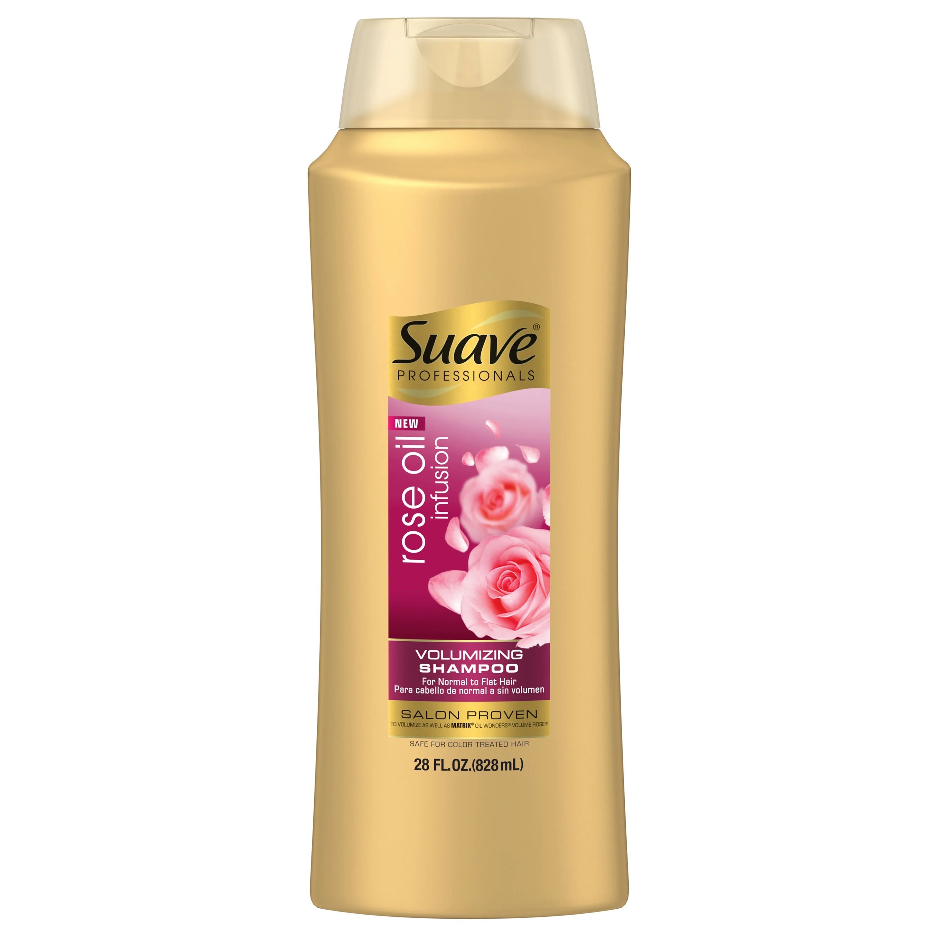 Suave professionals shampoo rose oil infusion, 28 oz