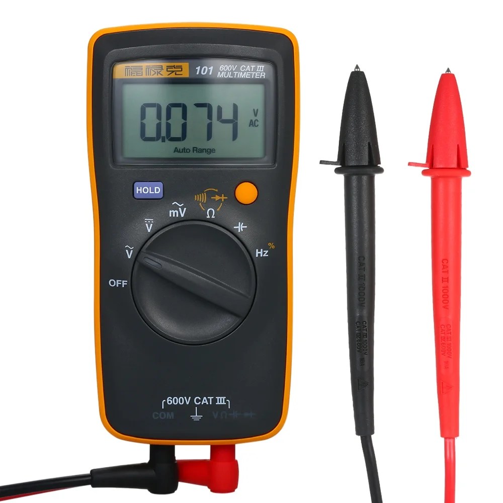 Fluke F101 Mini Palm Sized Multimeter Portable Digital