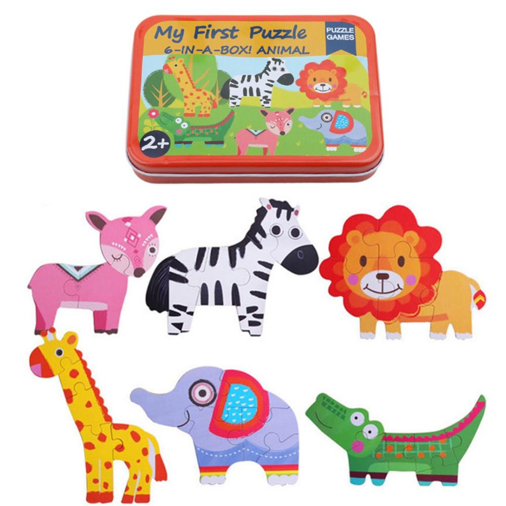 wooden jigsaw puzzles set for kids age 2 5 year old