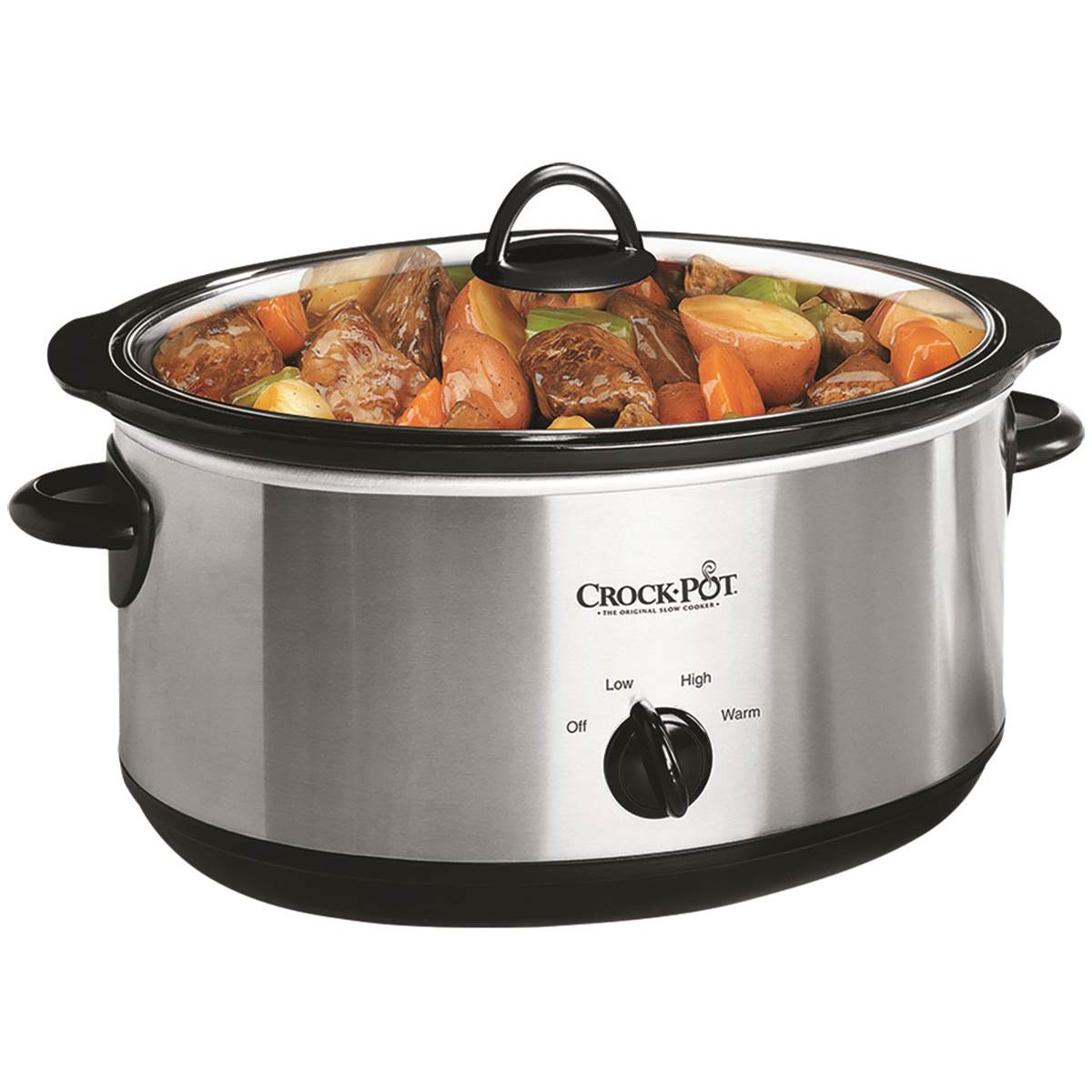 Crock pot 8-quart manual slow cooker