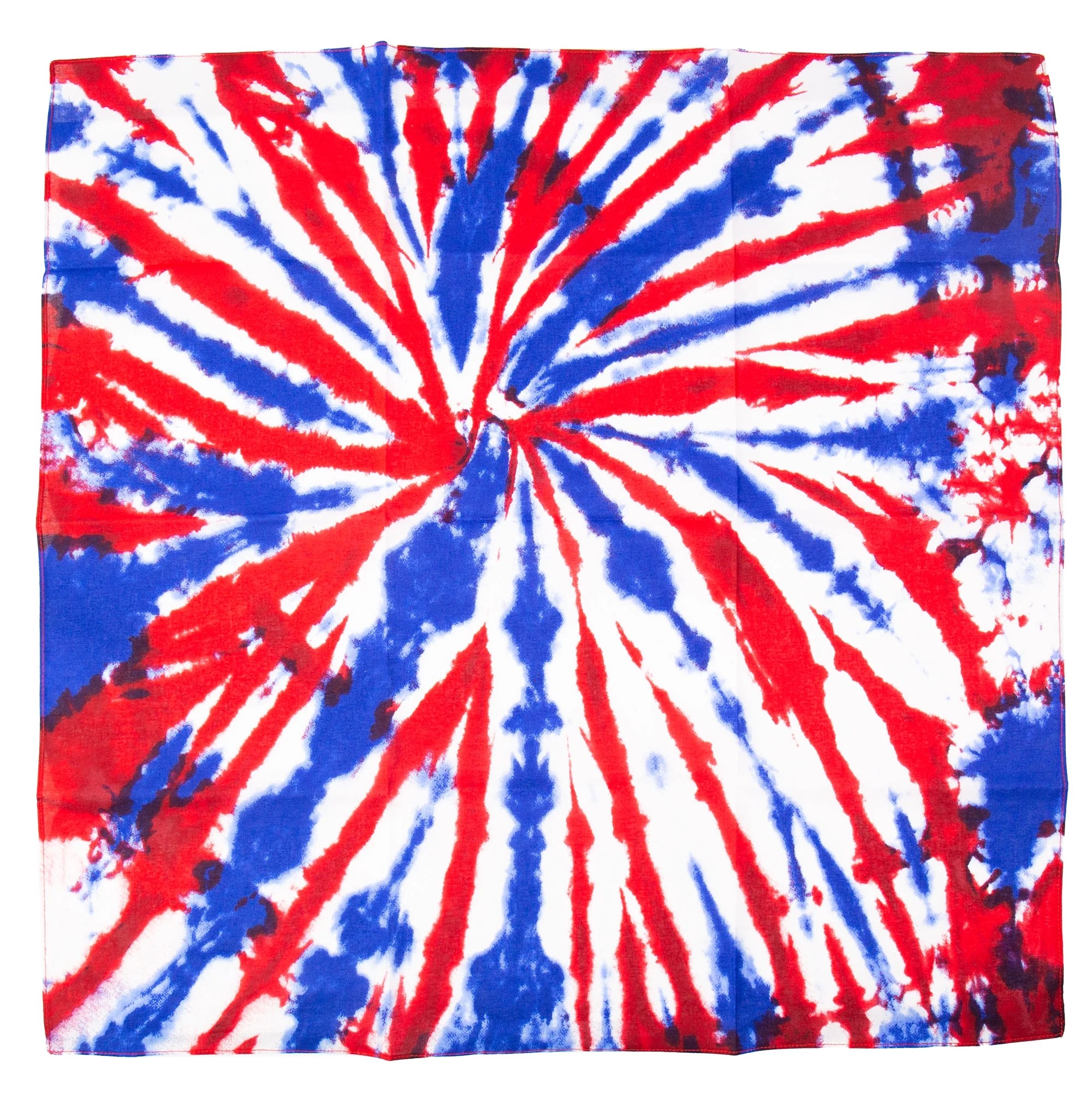 Photo red and blue tie dye background