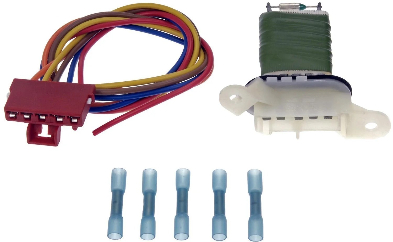 Techoice 973 510 Blower Motor Resistor Kit With Harness Restores Heating And Cooling System To Original Peak Performance By Dorman From Usa