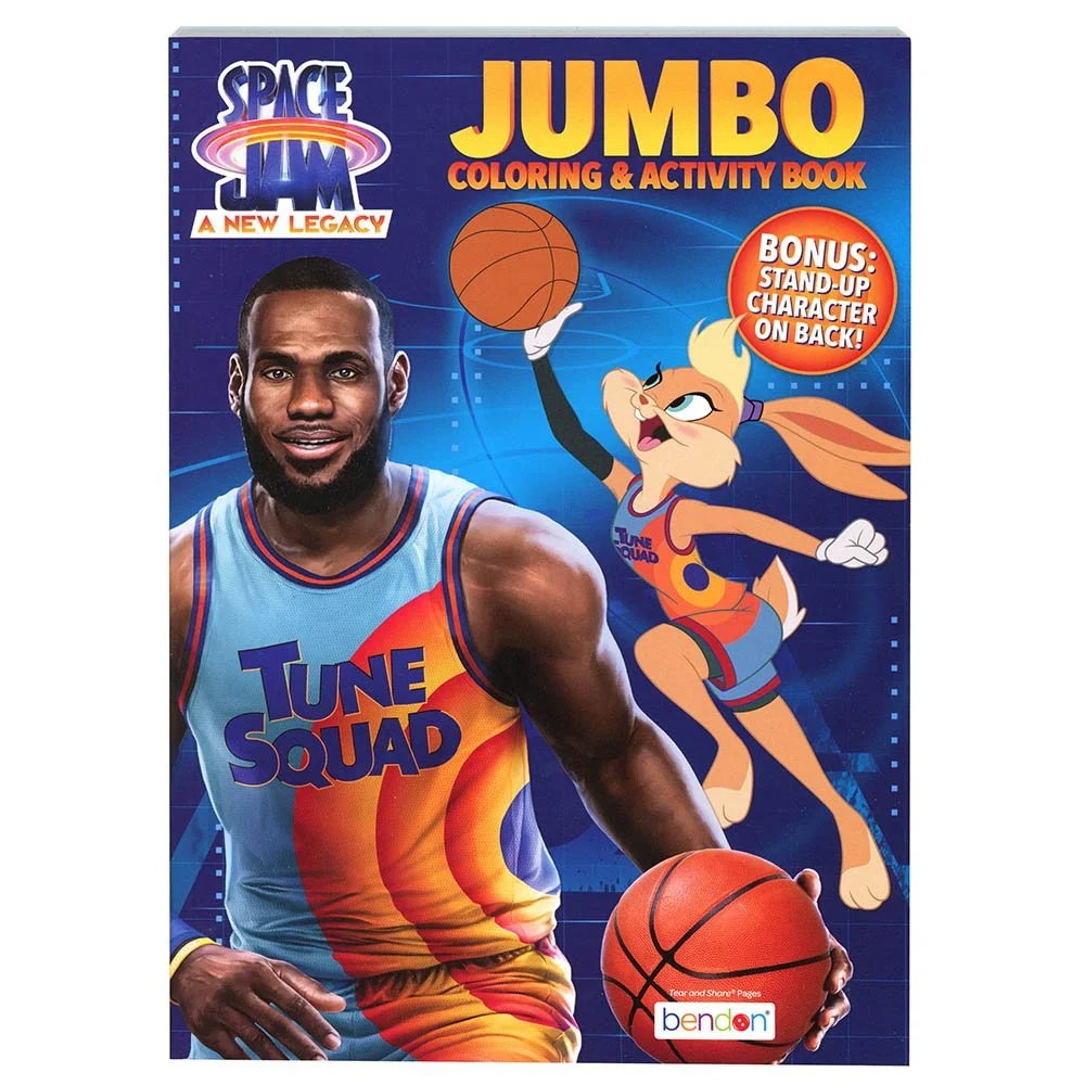 space jam 80pg coloring book walmartcom walmartcom
