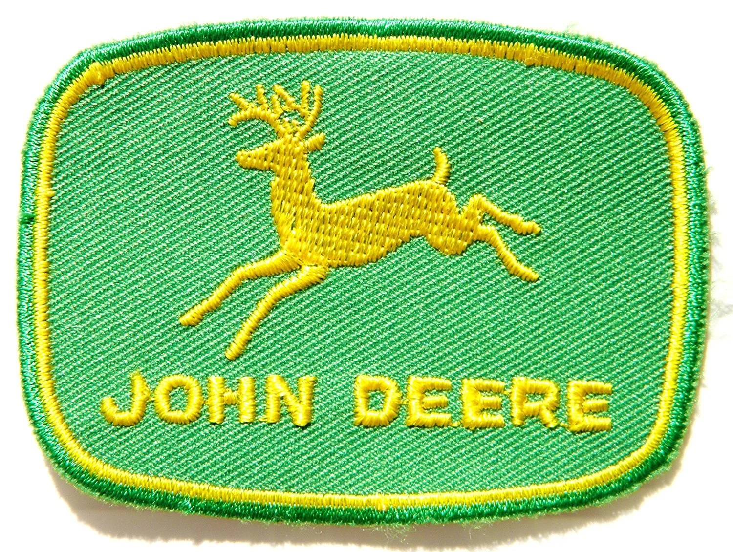 John Deere Marine Diesel Engines 7 5cm X 5 5cm Logo Sew Ironed On Badge Embroidery Applique Patch Walmart Com