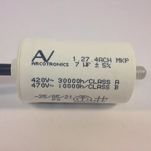 C274ach4700lg0j Motor Run Capacitor 7uf 470vac Polypropylene Film 1 Piece C274ach4700lg0j Walmart Com