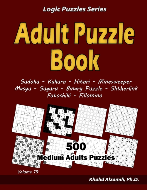 logic puzzles adult puzzle book 500 medium adults