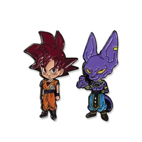 God goku kaioken #dragonball dragon super, bebe love, anime bebe, dbz characters. Dragon Ball Z Dragon Ball Super Ssg Super Saiyan God Red Goku Beerus Pins Set Of 2 Walmart Com