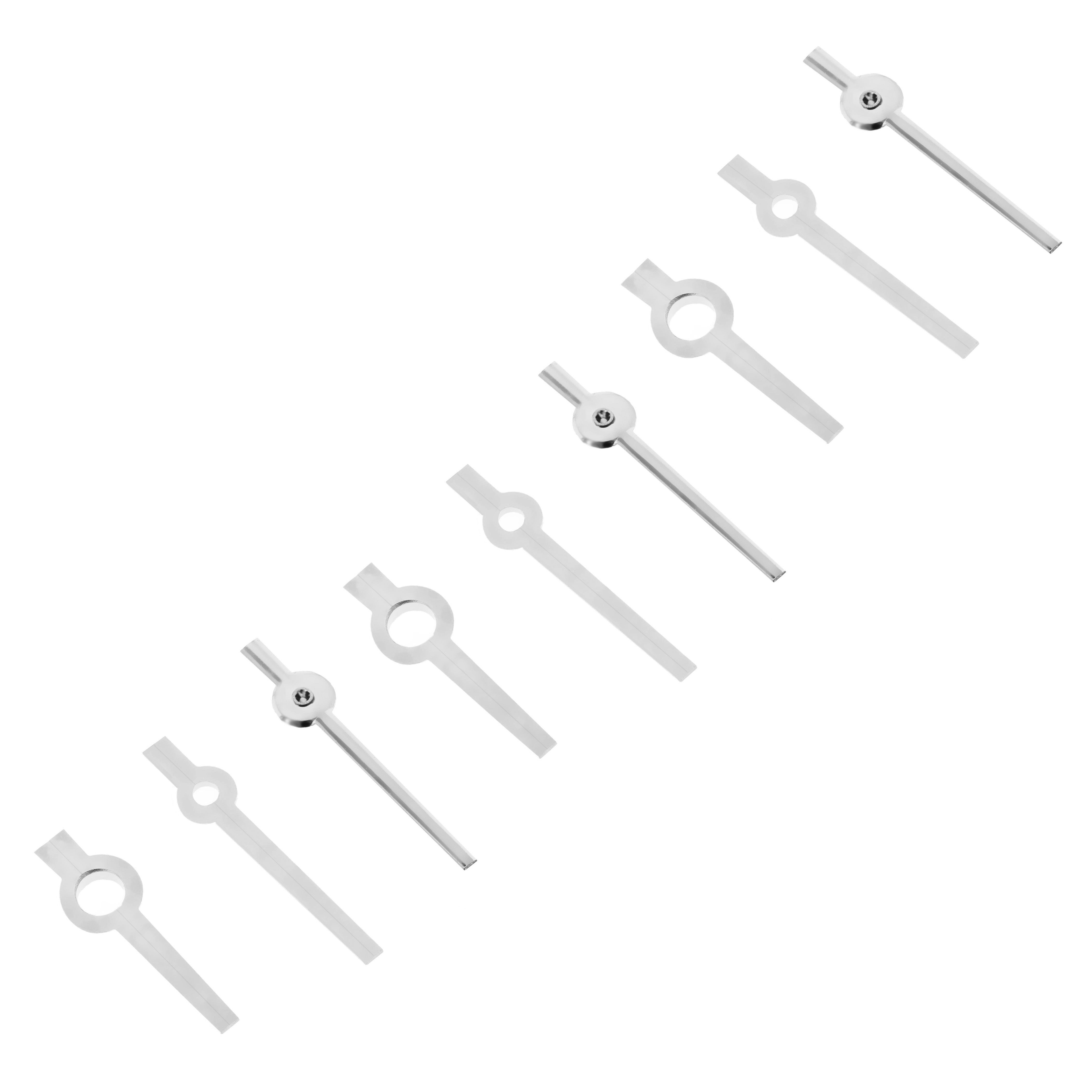 Ewatchparts 3 Sets Watch Hand Plain For Lady Rolex Watch 2130 2135 Qs 68240 69160 Silver Walmart Com Walmart Com