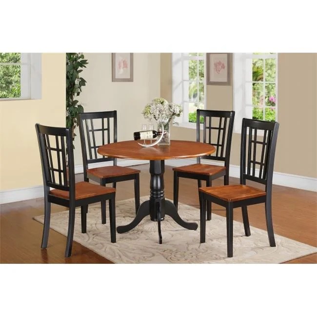 Padstow 3 Piece Solid Wood Breakfast Nook Dining Set in ...