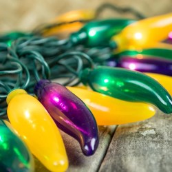 lights gras mardi chili pepper string plug pcs ft purple yellow baumann gustave