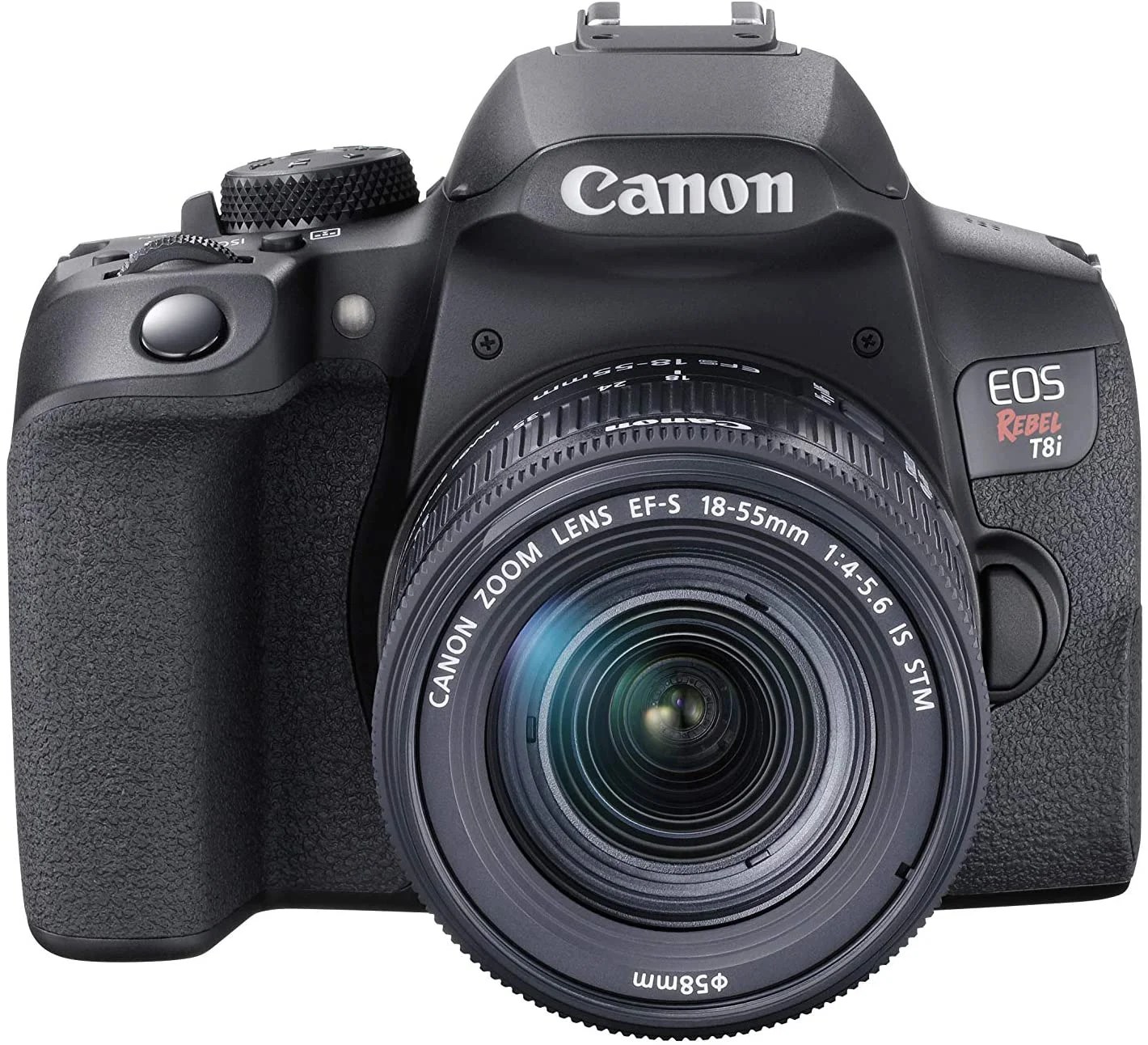 Canon EOS Rebel T8i EF-S 18-55mm is STM Lens Kit, Black | Walmart Canada