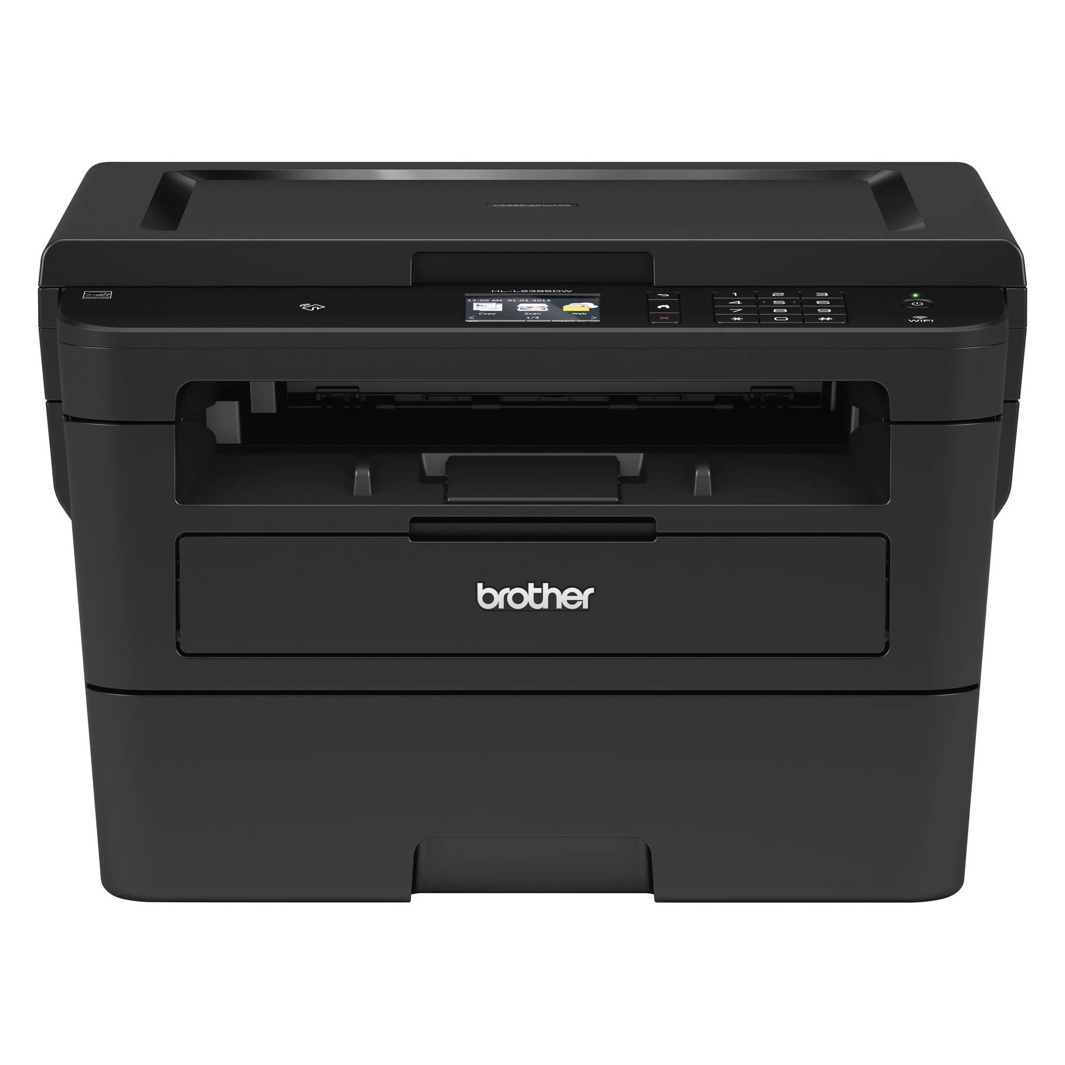 Then there is a manual feed slot that takes one layer at a time as input. Brother Mfc L2690dw Monochrome Laser All In One Printer Duplex Printing Wireless Connectivity Walmart Com