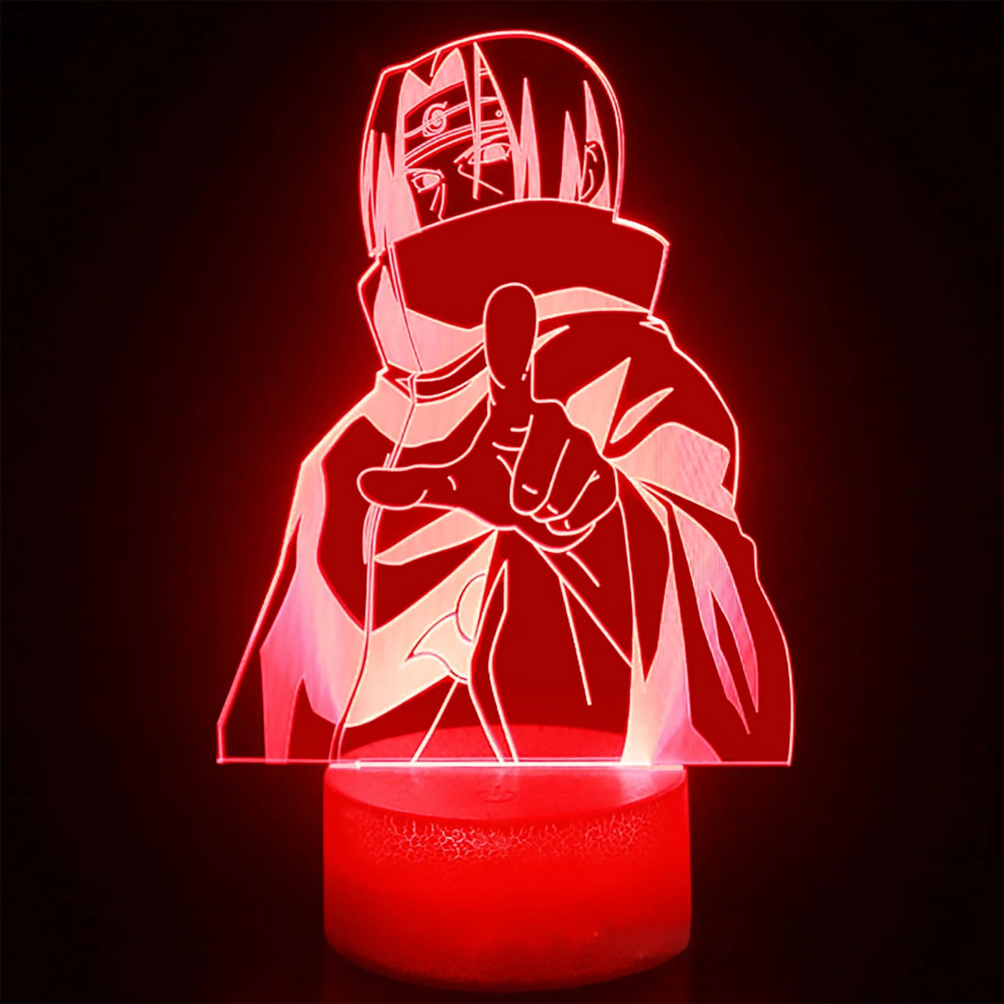 Light and darkness) is an arc of the naruto: Seekfunning 3d Anime Night Light Naruto Series Usb Led Table Lamp Son S Gift Uchiha Itachi 035 Touch Colorful Crack Walmart Com