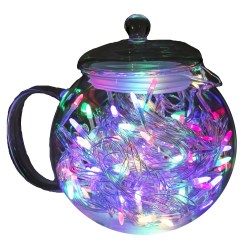 lights string led fairy mantle plug christmas decorative mini holiday strand perfect accent bright wire multi lighting clear walmart