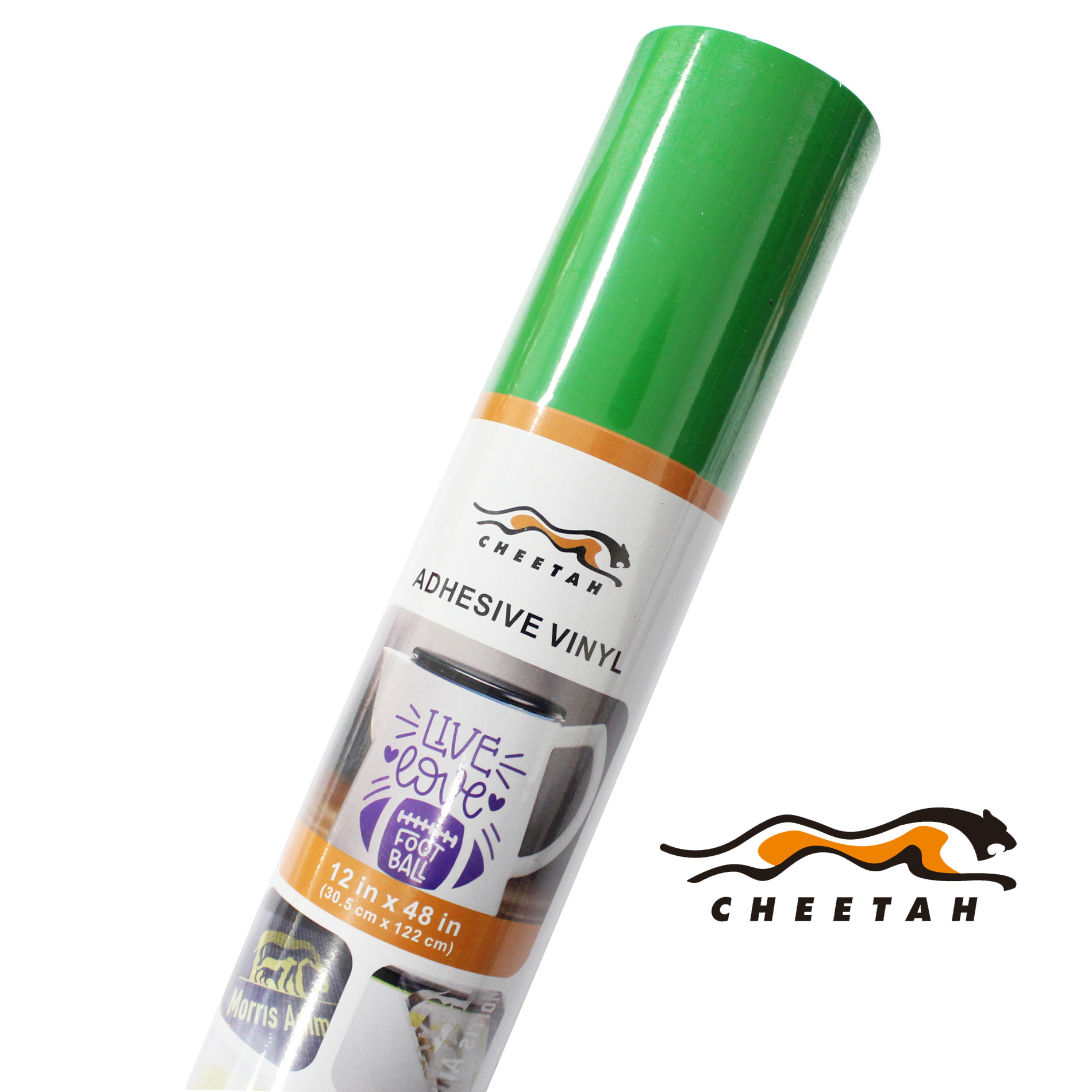 adhesive vinyl glossy sheets 305x0305m 6 rolls premium permanent self adhesive vinyl glossy