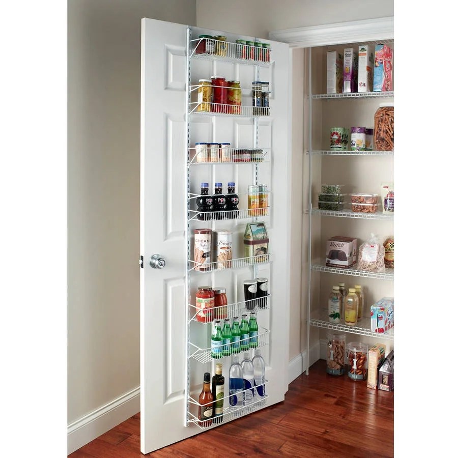 Over The Door Pantry Organizer Wall Mount Kitchen Cabinet ...