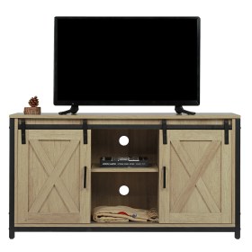 Manor Park Traditional Fluted Door Fireplace TV Stand