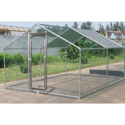 enclos poules chicken coop run metal cage animals hen basse cour chat animaux poulailler poule backyard m2 ft poulaillers mobile