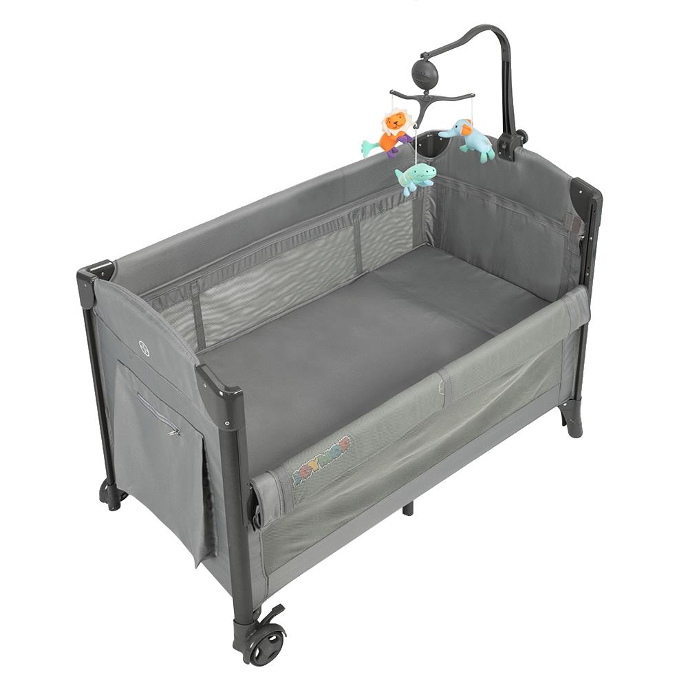 Babyjoy baby side bassinet bedside sleeper washable mattress height adjustable greywhite. joymor 3 in 1 baby bedside sleeper bed side with mattress bassinet toy