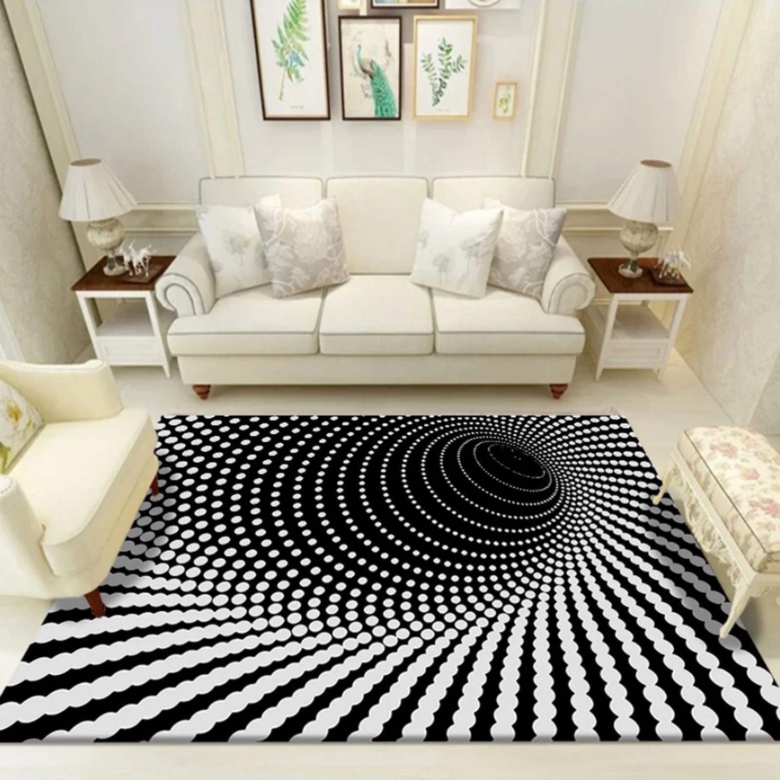 Banyak sebabnya apabila rumah dihias dengan simple dan tidak menggunakan banyak barang. 3d Illusion Rug Indoor Area Rugs Living Room Carpet 50x80cm Style C Walmart Com