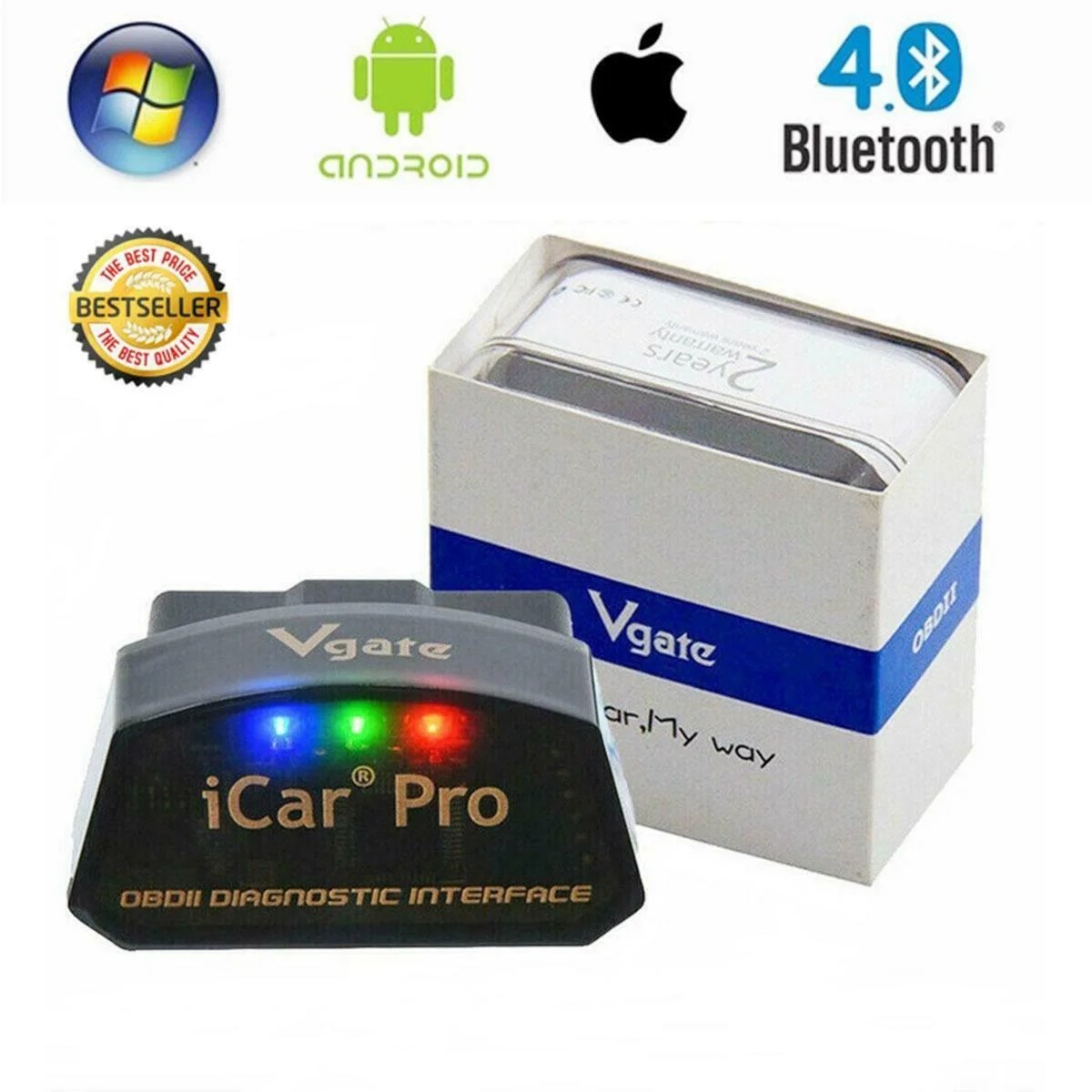 Vgate icar pro bluetooth 4.0 bimmercode bmw coding iphone ipad android