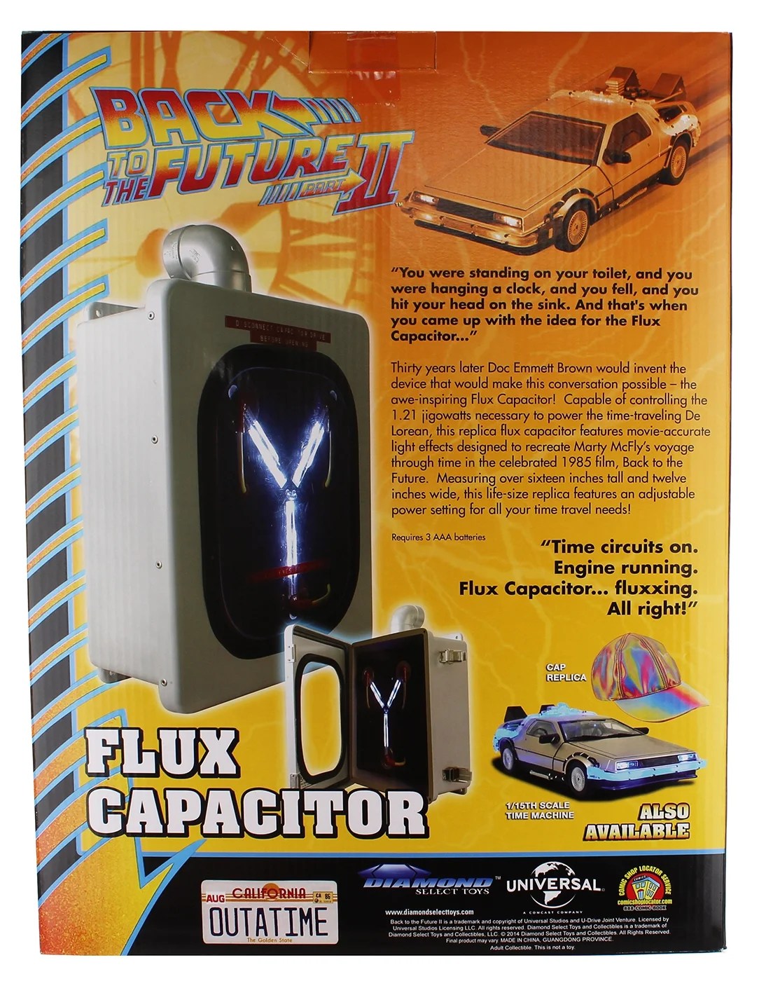 Back To The Future Flux Capacitor Replica Unlimited Edition
