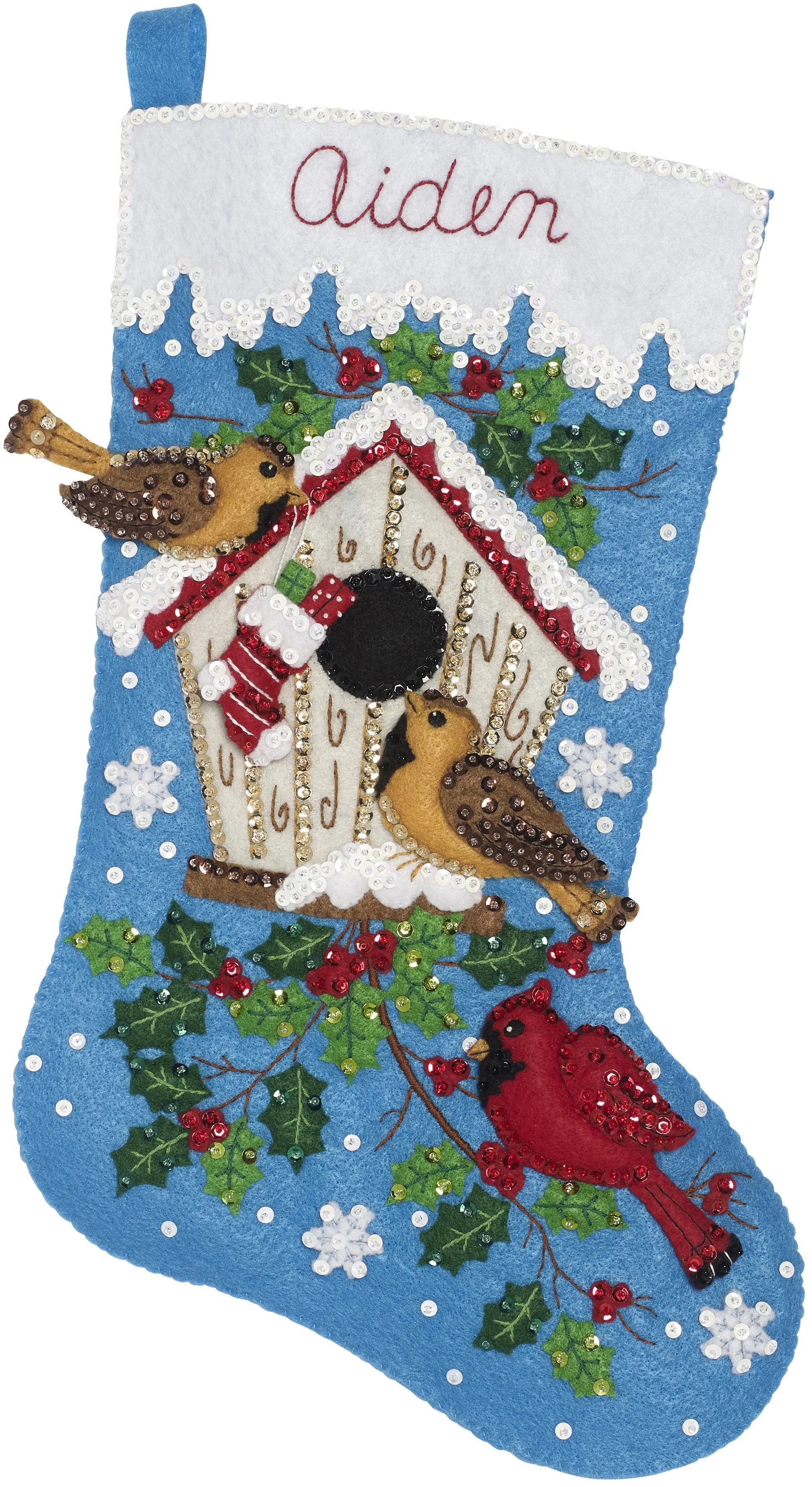 Christmas Stockings Kits Felt Applique