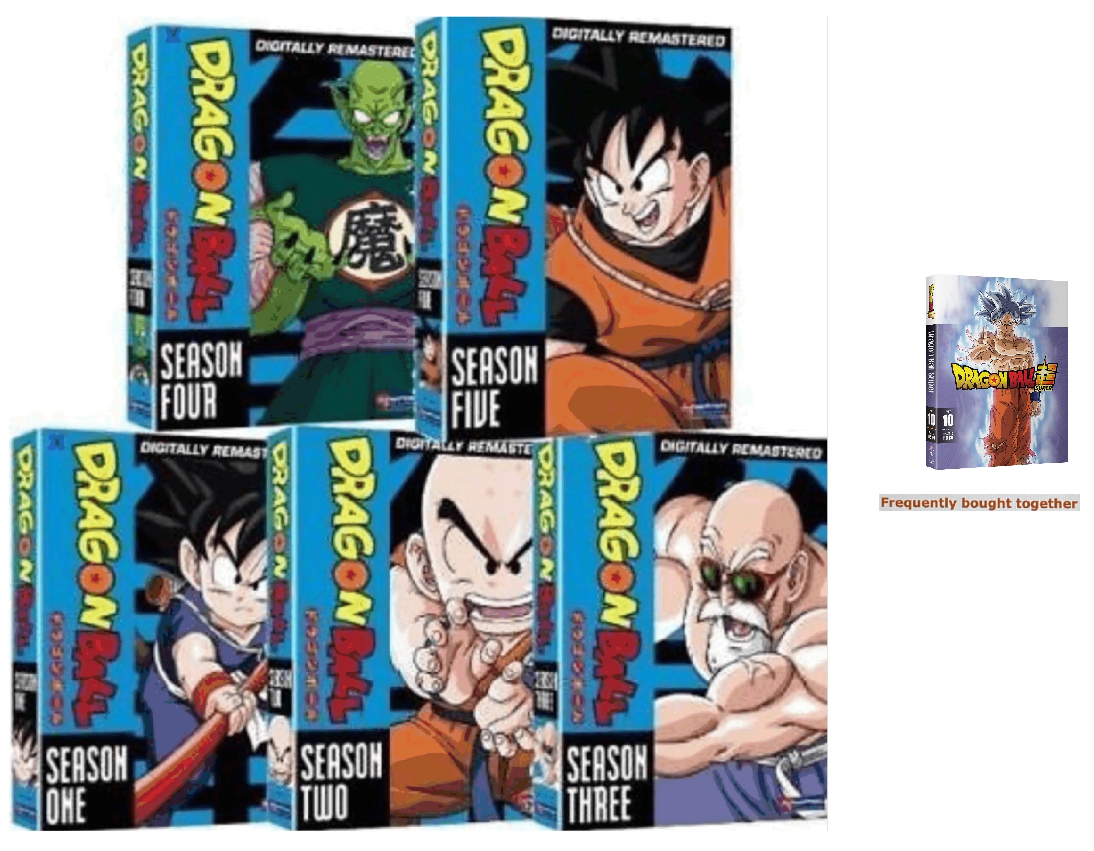 Stagione 2 · stagione 1's profile picture. Dragon Ball Complete Series Seasons 1 2 3 4 5 Dvd Free Bonus Dragon Ball Super 10 Dvd Walmart Com